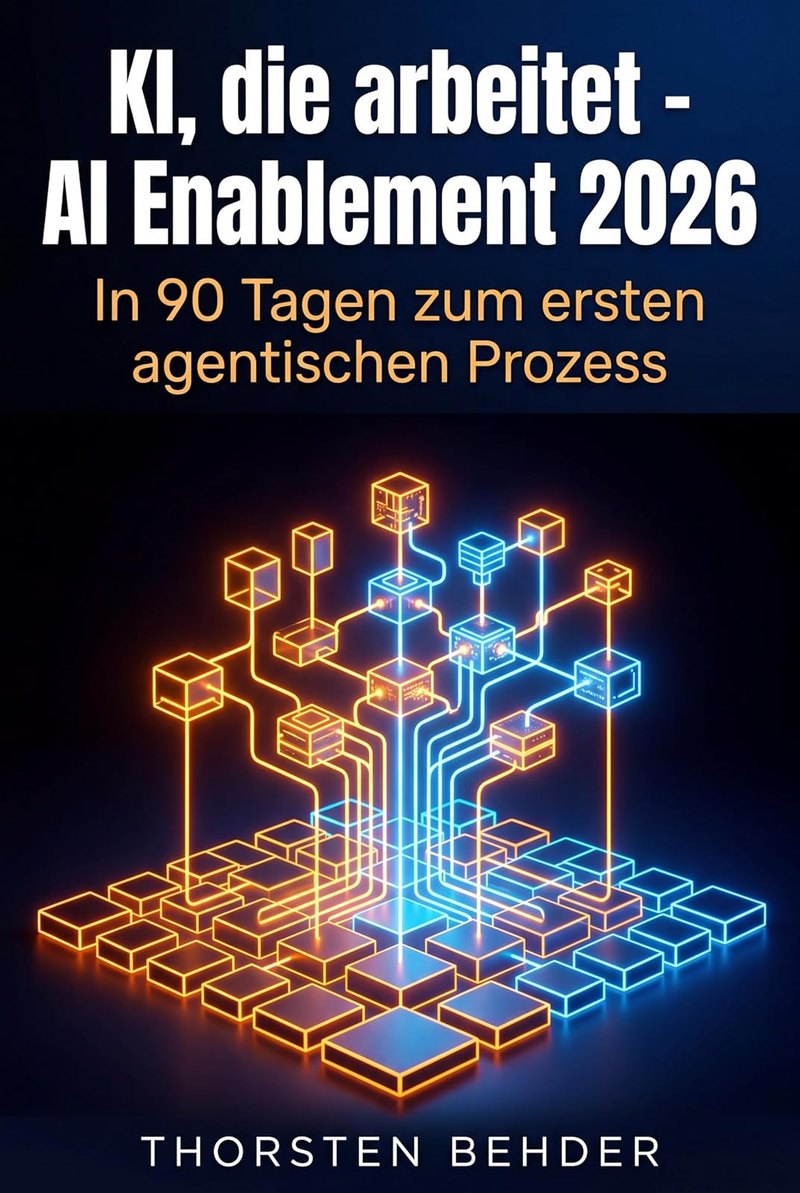 Buchcover: KI, die arbeitet