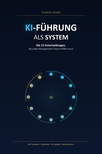 Buchcover: KI-Führung als System