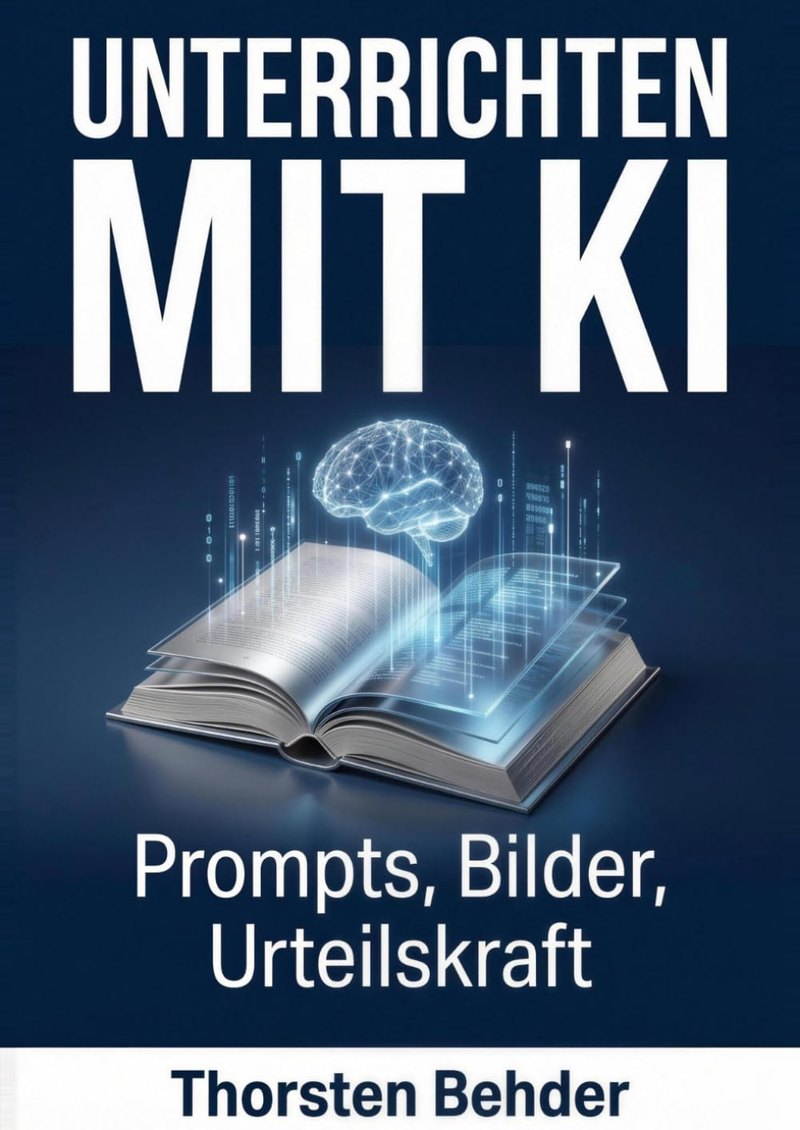 Buchcover: Unterrichten mit KI