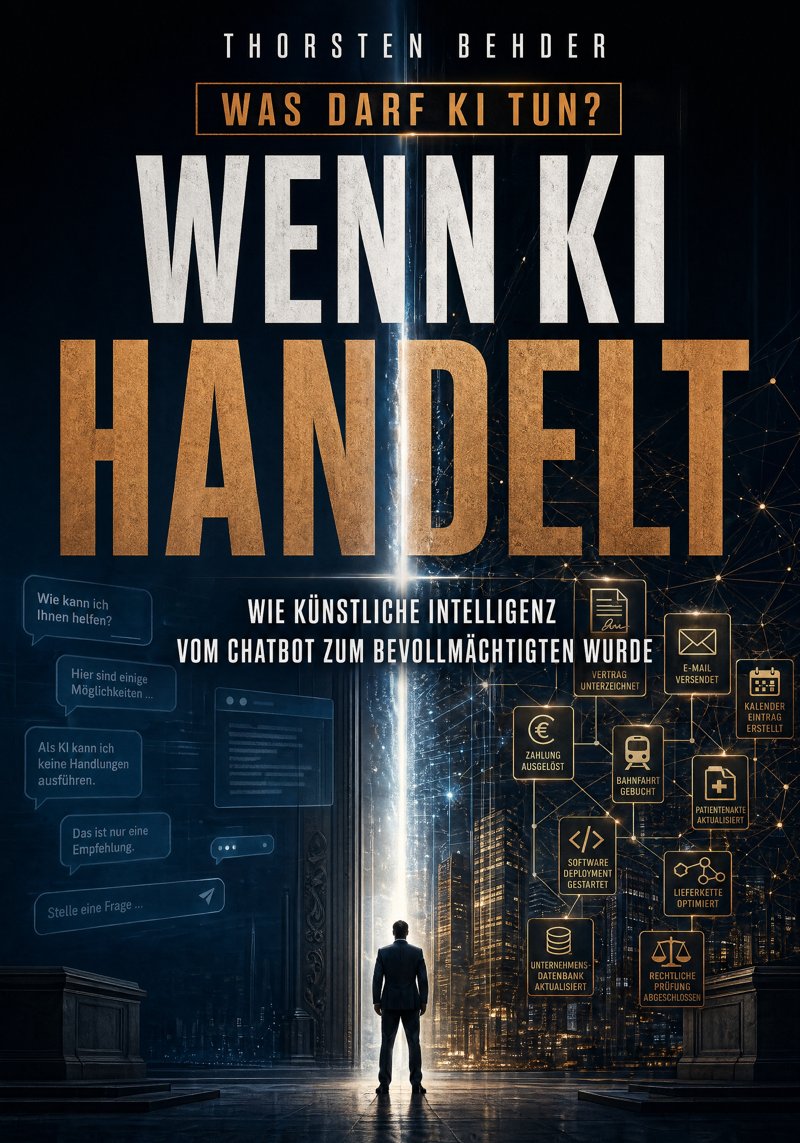 Buchcover: Wenn KI handelt